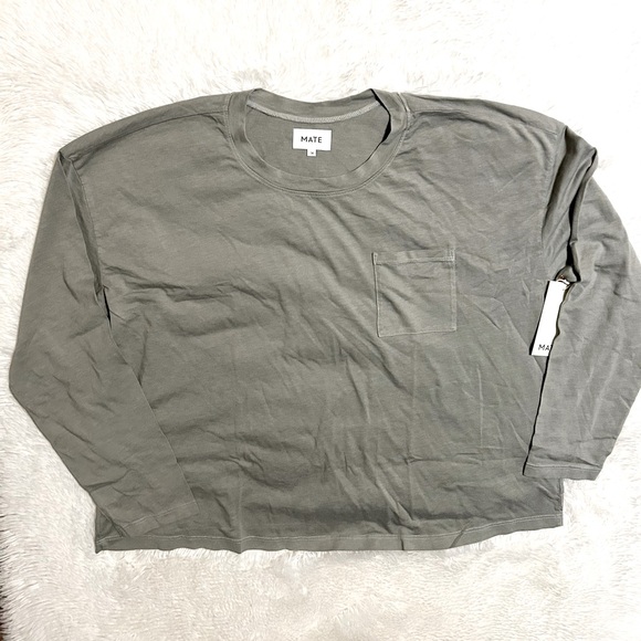 Mate The Label Tencel Long Sleeve Sleep Tee - Picture 1 of 11